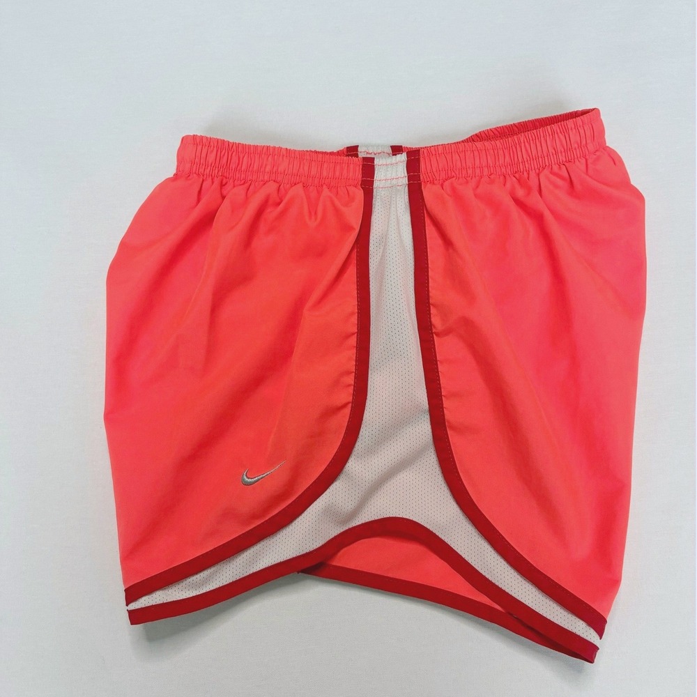 Nike Dri-FIT Tempo Running Shorts Orange Women's Size Small 3 Inch Inseam - Picture 4 of 11
